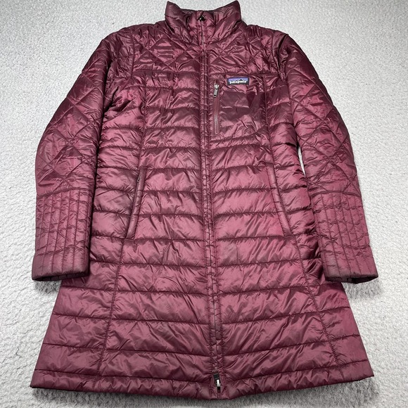 Patagonia Jackets & Blazers - Patagonia Coat Womens Small Purple Quilted Insulated Puffer Parka‎ Jacket